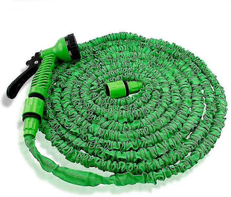 50ft Expandable Garden Water Hose Pipe With 7 Function Spray/sprinkler