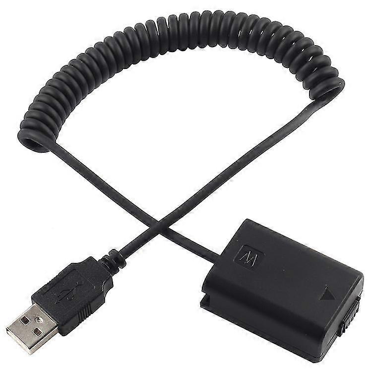Dummy Battery Pack Coupler Adapter With Flexible Spring Cable