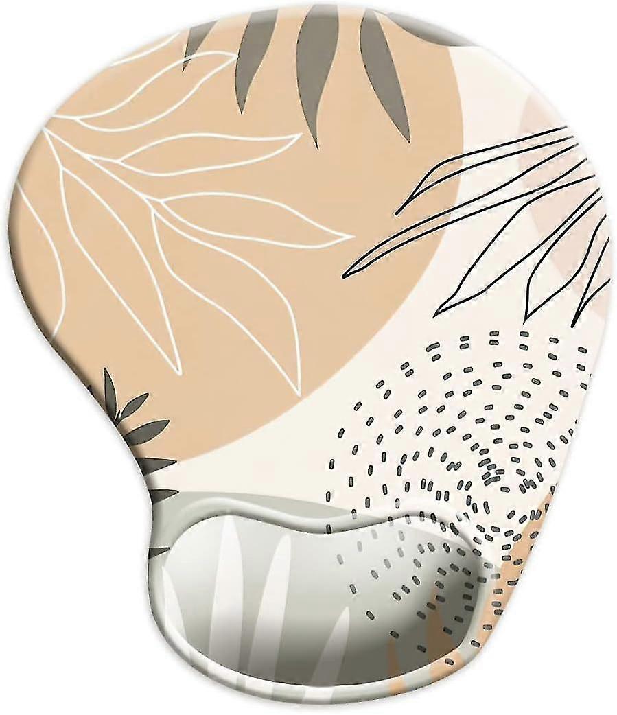 Ergonomic Mouse Pad With Wrist Support,mouse Pads With Non-slip Pu Base For Home Office Working Studying Easy Typing & Pain Relief