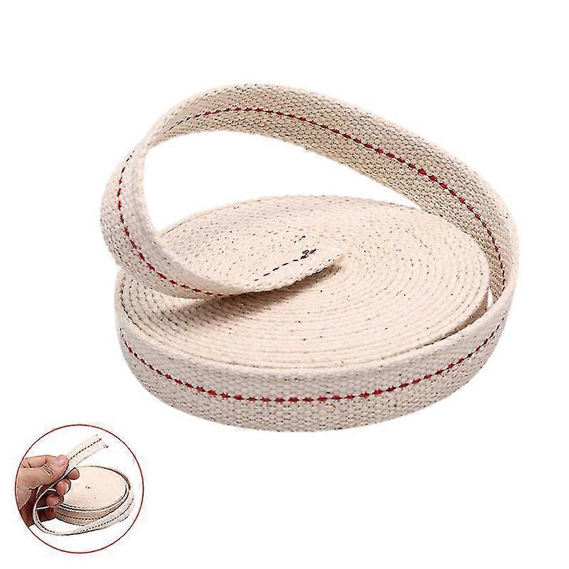 4.5m Lampe au kérosène Mèche Tressée Coton Mèche Lampe à huile plate Mèche pour lampe à huile