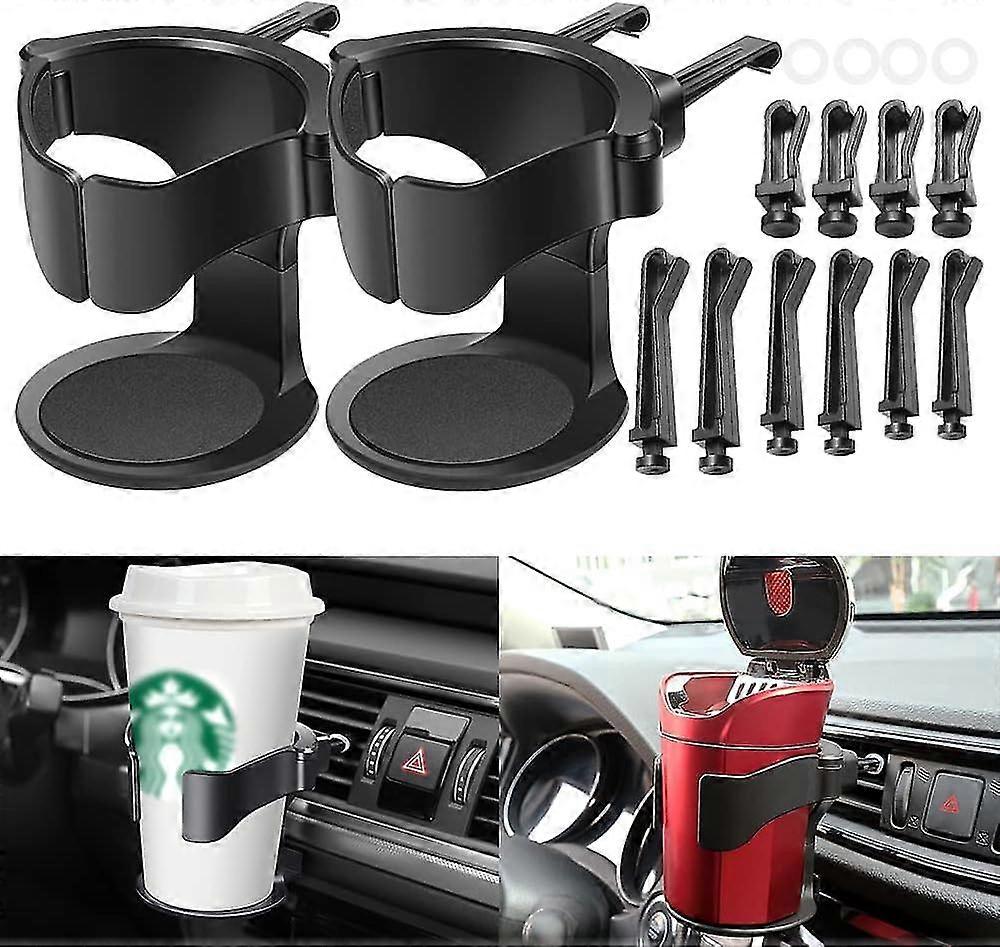 Car Cup Holder Expander, 2Pcs Adjustable Drink Holder