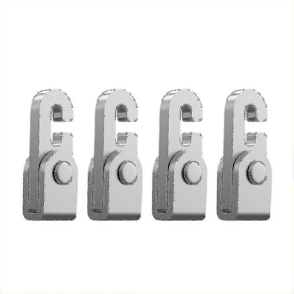 4pcs Reliable Outdoor Automatic Lock Hook Camping Tent Self-locking Safety Lock Yi