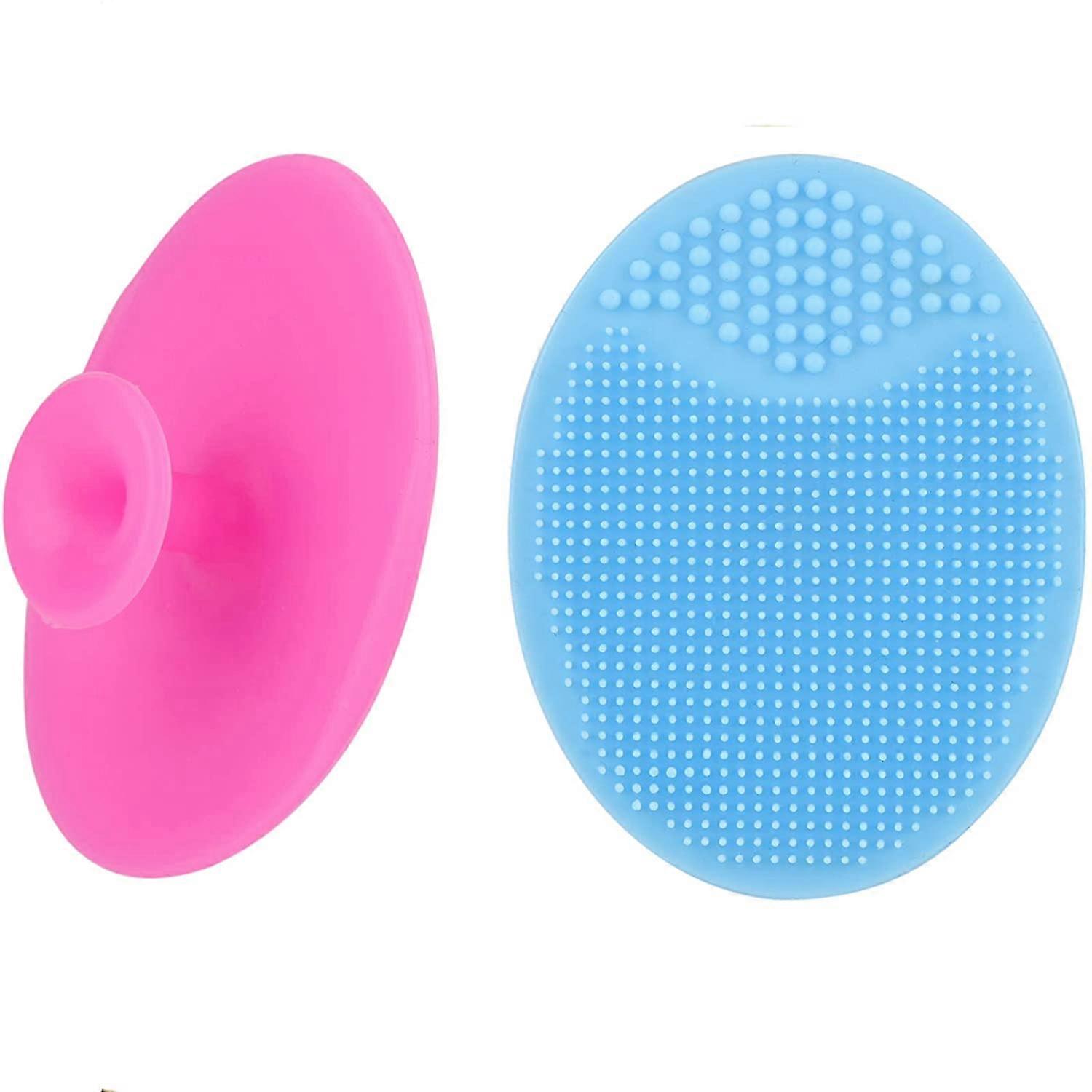 Facial Scrub, 2  Pack Soft Silicone Scrub