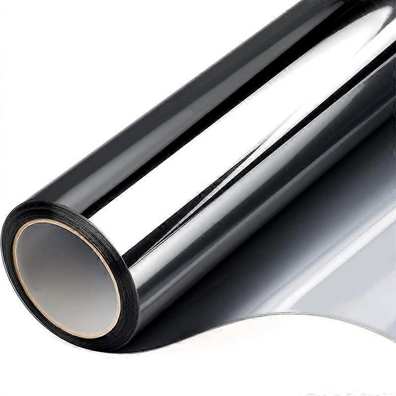 الفضة الشفافة واقية من الشمس فيلم الفينيل ذاتية اللصق طريقة واحدة مرآة PET الأشعة فوق البنفسجية واقية من انخفاض الشحن النهار ملصق زجاجي خاص SMTX