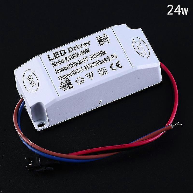 Led Işıklar için 3w 7w 12w 18w 24w Güç Kaynağı Sürücü Adaptörü Transformatör Anahtarı