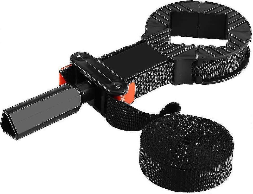 Multi-function Ratchet Headband Clamp, Adjustable Polygon Strap, Belt Angle Clamp Headband Corner Holder, 4 Jaws Adjustabl
