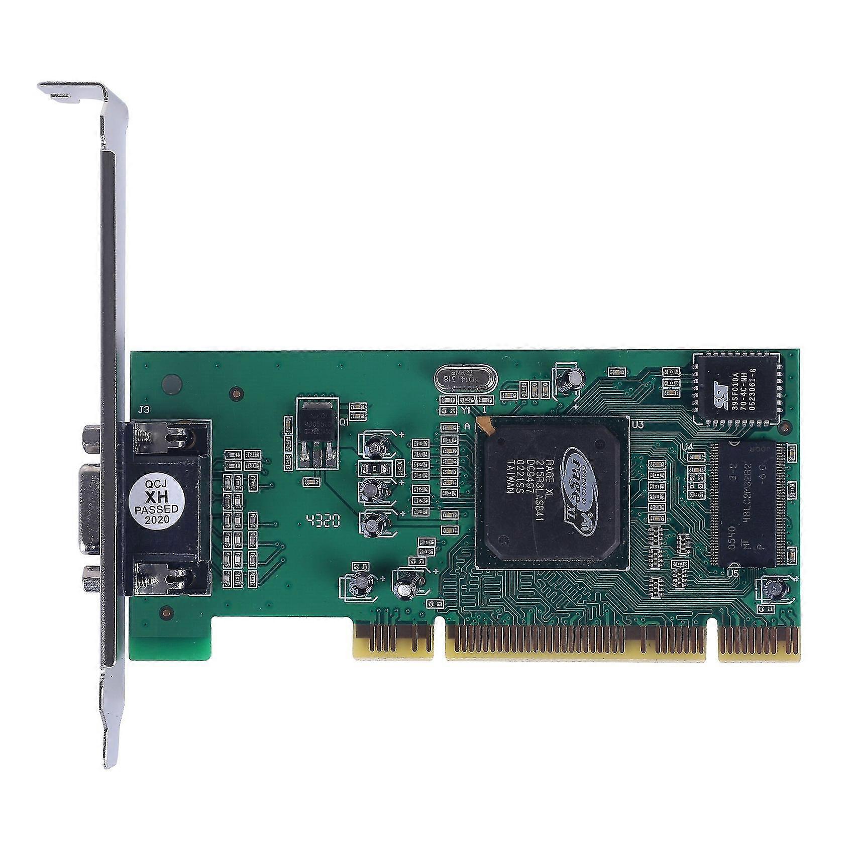 RAGE XL 8MB PCI VGA Desktop-Computer PCI Image Adapter Drag Machine VGA-Karte