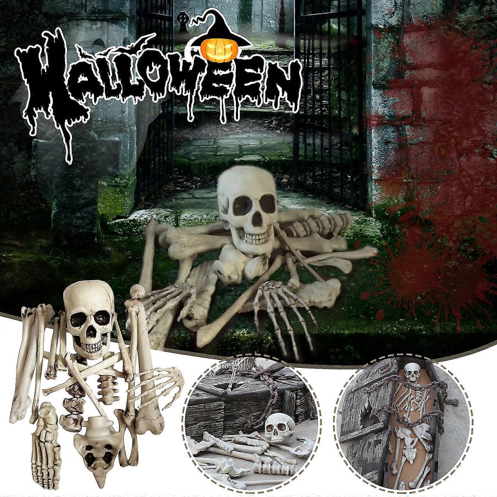 Halloween Decor Halloween Skeleton Simulation Human Skeleton Set Props Decoration