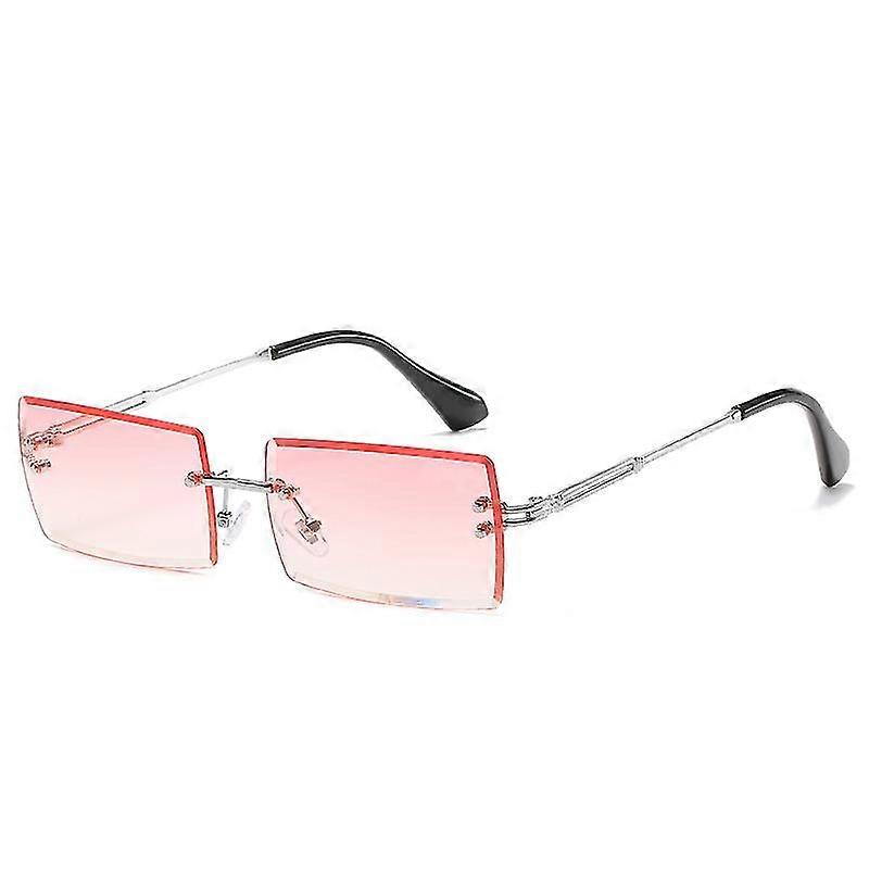 MIMIGO Sunglasses Rimless Square Sunglasses Fashion Small Glasses Sunglasses Pc