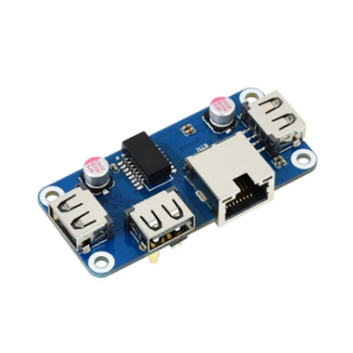 Rj45 Etet Usb Hub Module Hat Breakout Expans Board Kit For Rpi 0 Zero W Wh 3b 3 4