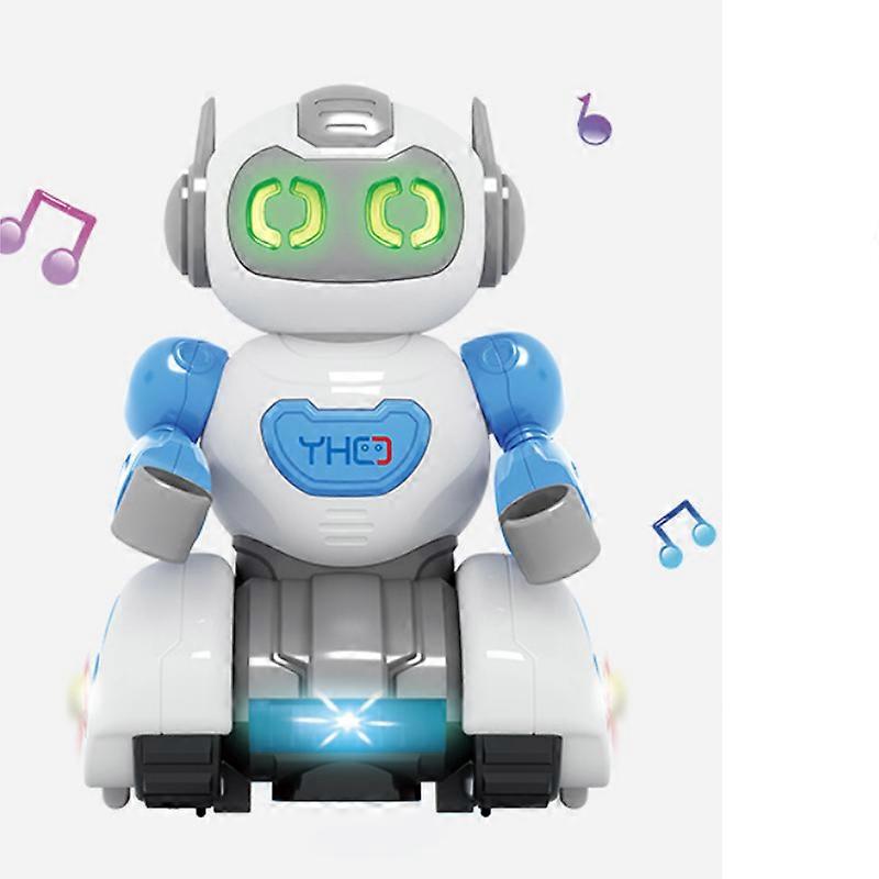 子供の早期教育玩具360スペース回転ロボットダンス玩具子供のスポーツミュージックライト