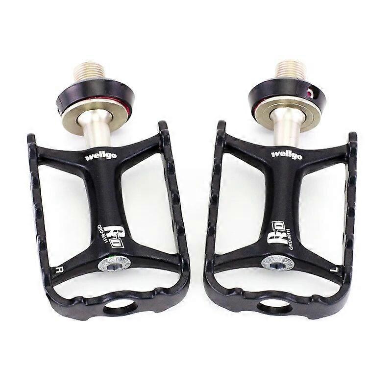 Wellgo QRDII M111 Quick Release Folding Bike Pedal Ultralight Detachable MTB Bearing Bicycle Cycling Pedal Parts