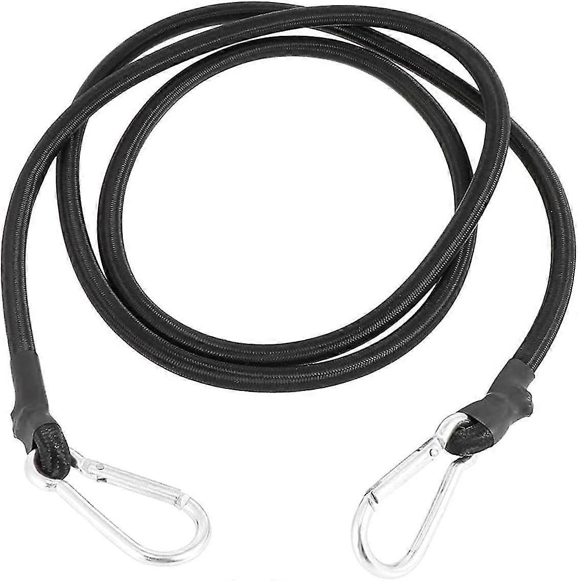 2m Long Stretchers With Bungee Hooks Elastic With Extra Strong Expander Hooks Bungee Cords For Tarps, Bike, Car, Luggee Fixing