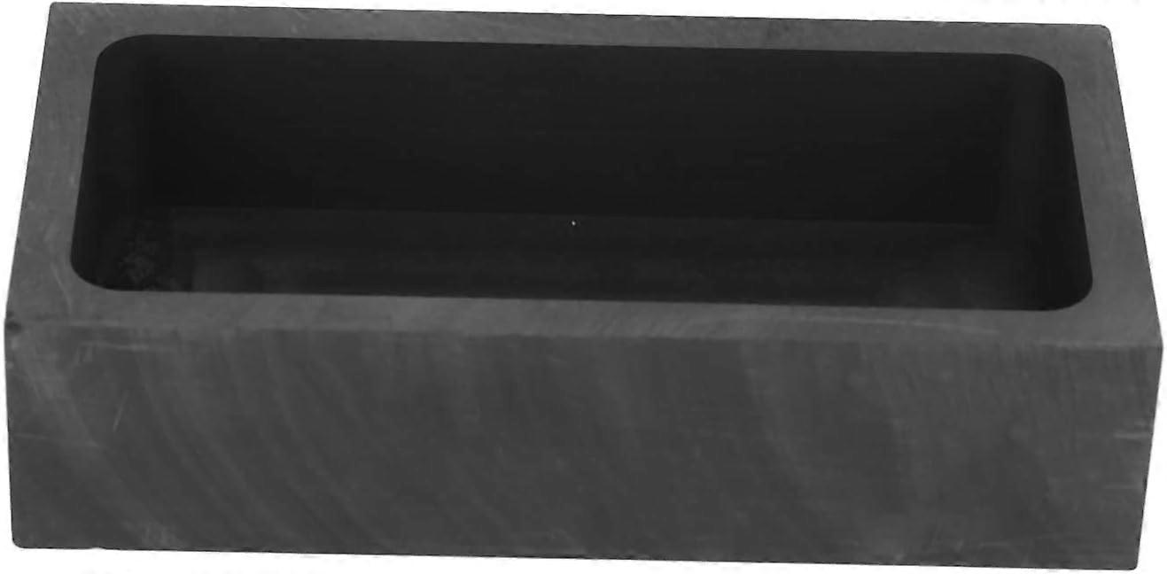 High-Purity Graphite Casting Molds, Rectangular Ingot Molds, Corrosion and Oxidation Resistant for Precious Metals