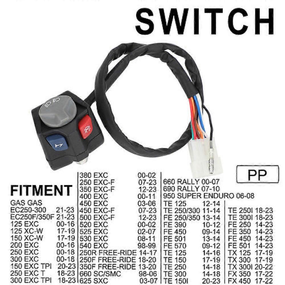 Universal Kill Switch Horn Starter Handlebar Signals Switch For KTM EC ECF EXC EXC-F SC SMC SXC XCW SX YAMAHA HONDA Motorcycle