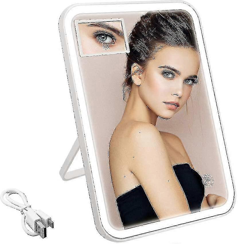 Makeup Mirror With Light And 5x Magnifying Mirror