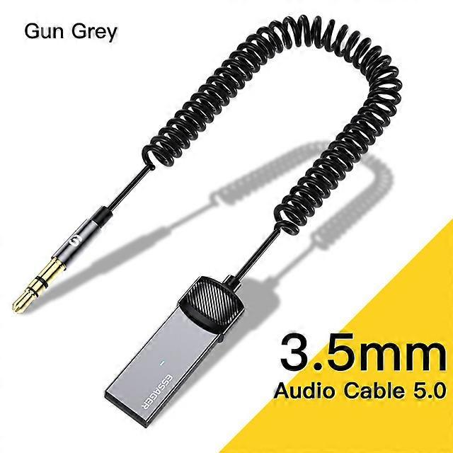 Essager USB Bluetooth Aux Adapter Dongle USB To 3.5mm Jack Audio Wireless Handsfree Kit For Car Stereo Receiver USB Transmitter