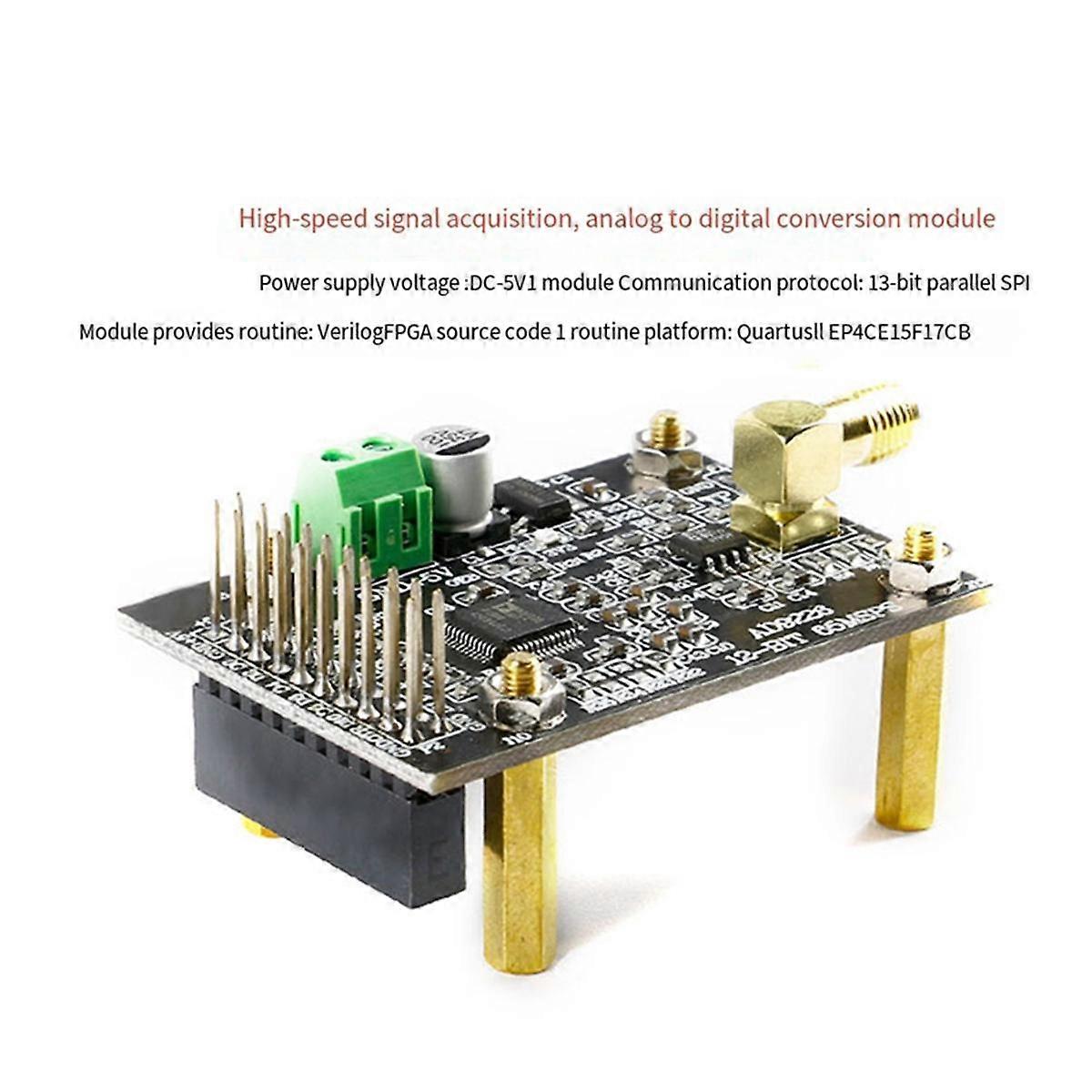 AD9226 Hochgeschwindigkeits-ADC-Modul Signalerfassung Analog-Digital-Wandlung PCB 65M Sampling FPGA