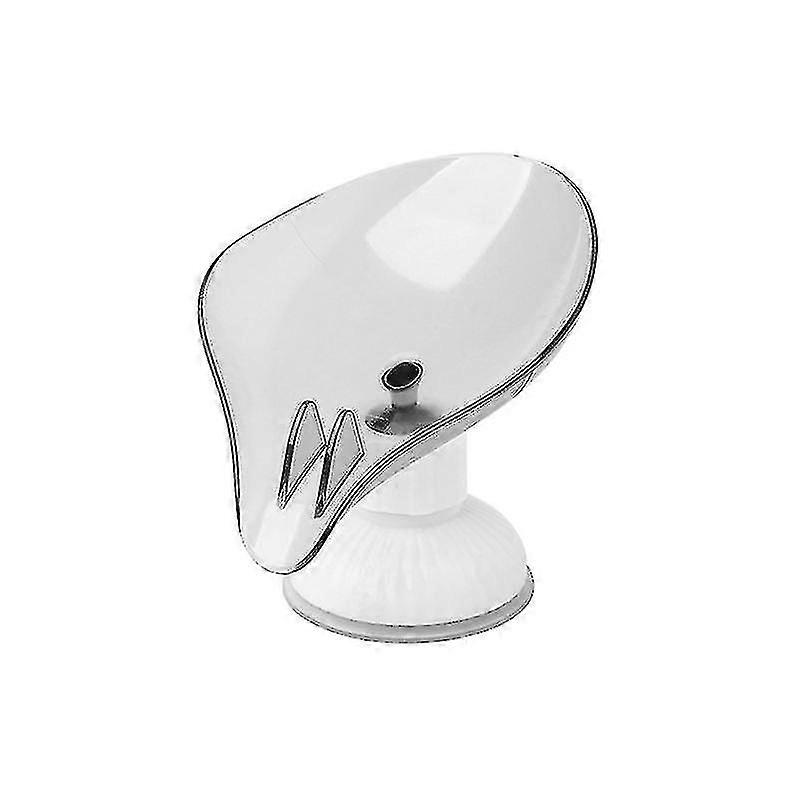 Rotatable Suction Cup Drain Soap Box Double Punchfree Storage Case For Bathroom