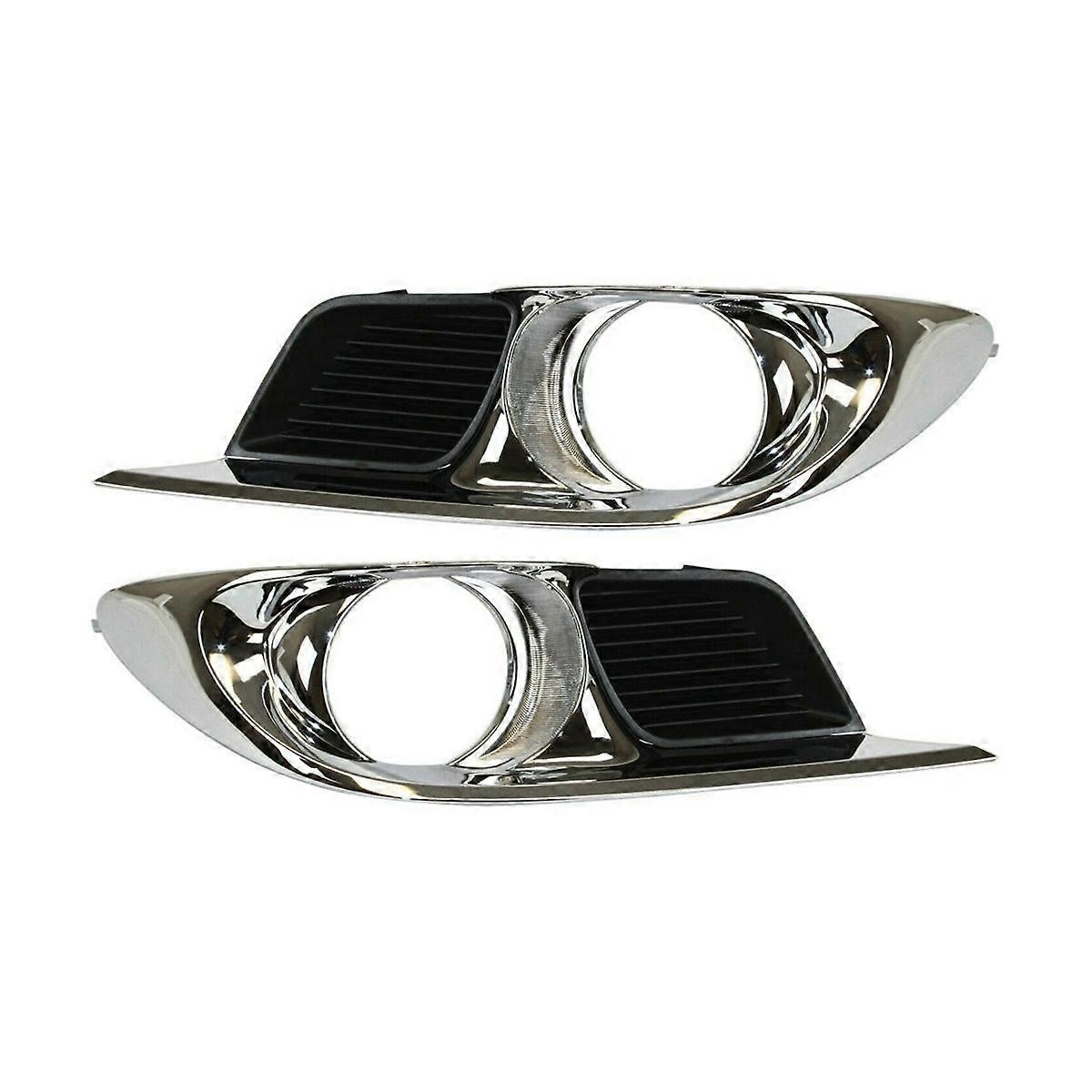 1 Pair Car Fog Lamp Bezel 5204007040 5203007040 for 3.5L 2011-2012 Front Bumper Fog Light Frame Cov