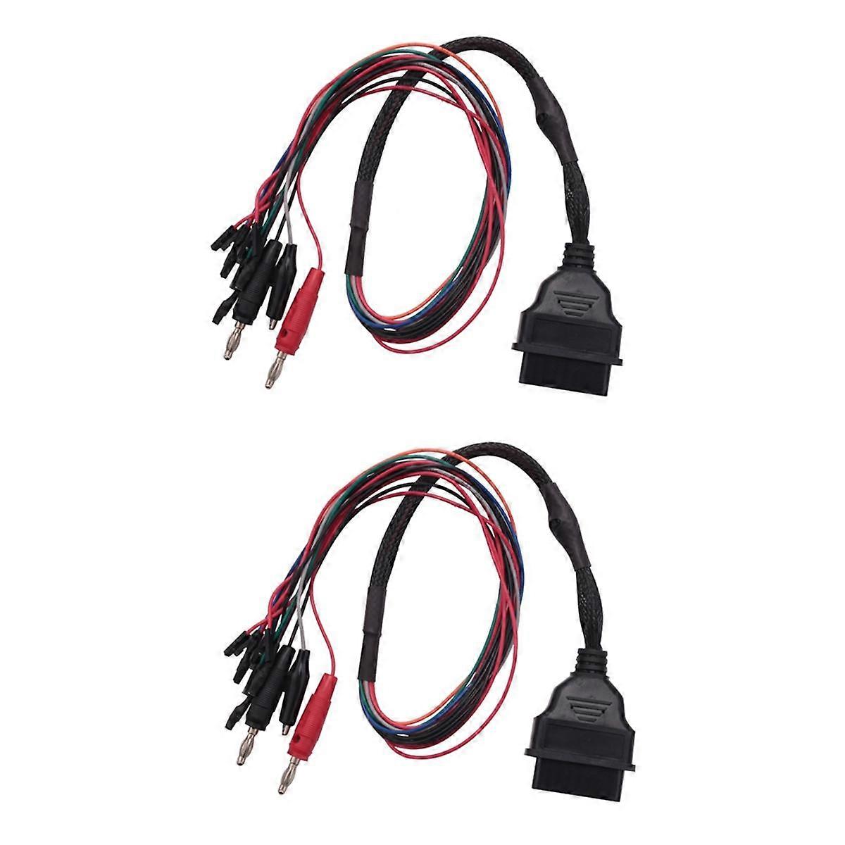 2PCS Car MPPS V18 Version V18.12.3.8 Breakout Tricore Cable ECU Programming Multi-Connector OBD 16P