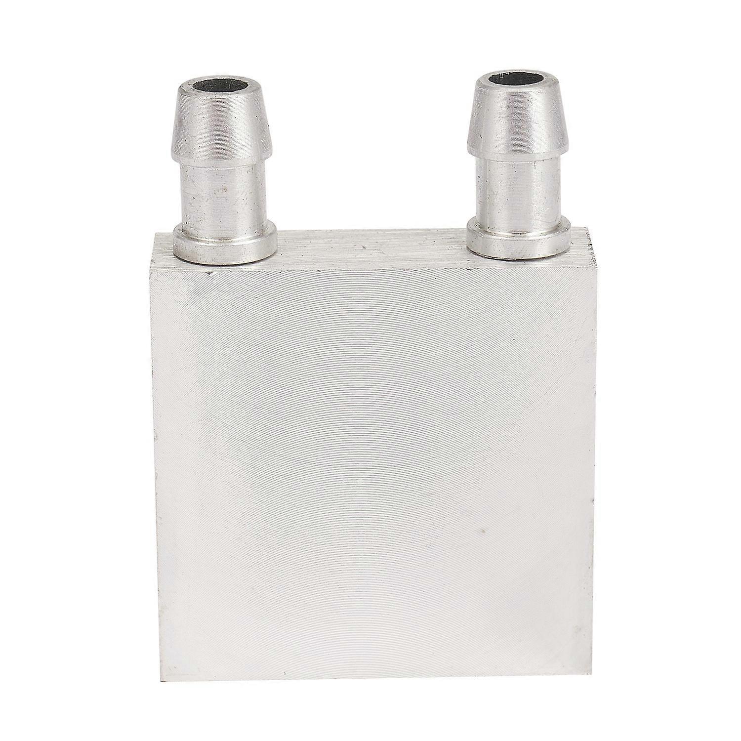 Primary Aluminum alloy Water Cooling Block 40x40mm for Liquid Water Cooler Heat Sink System Silver