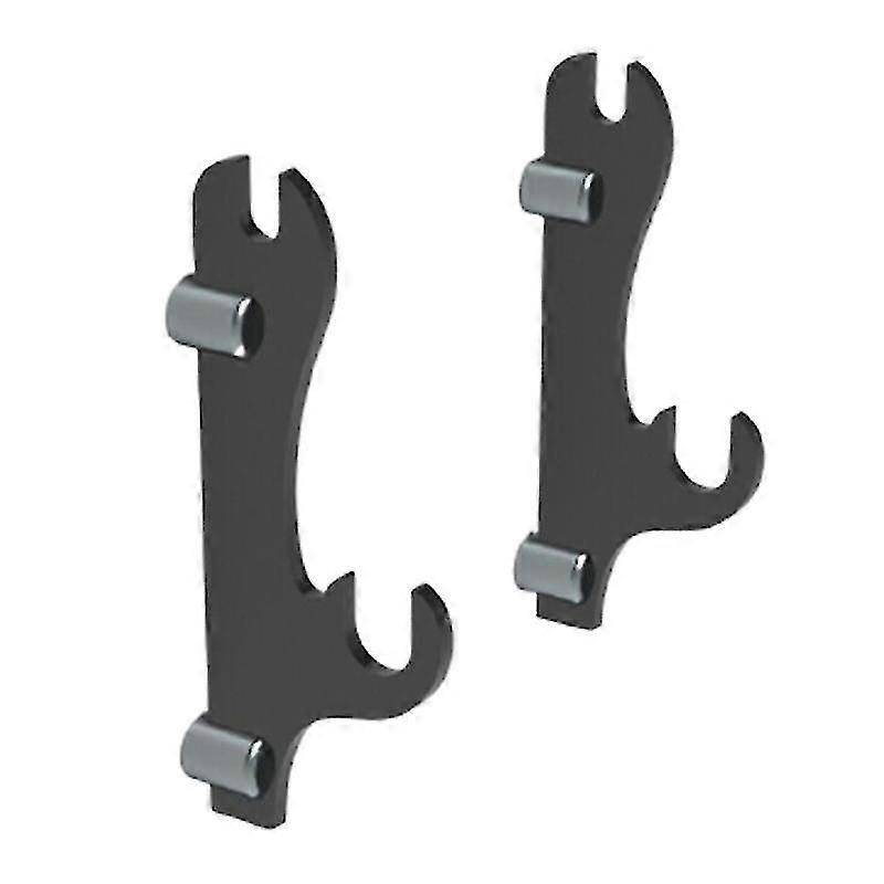 2pcs/set Acrylic Scabbard Bracket Stand Sword Holder Wall-mounted Display Rack-ZZY