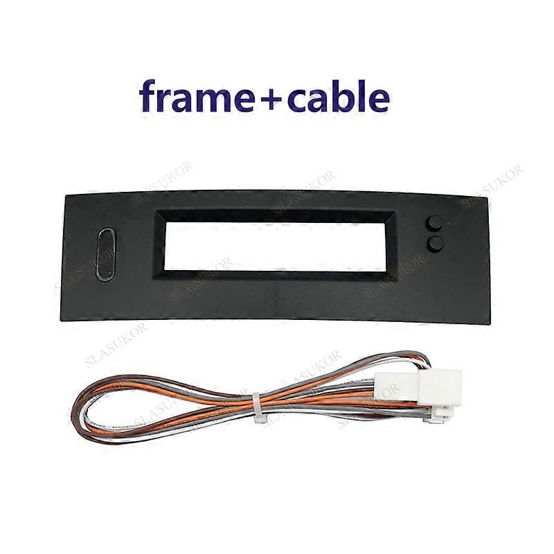 For Renault Megane 2 2002-2009 Lower Screen Frame Panel Car Radio Panel Player Audio Frame Dashboard Mount Kit Wholesale