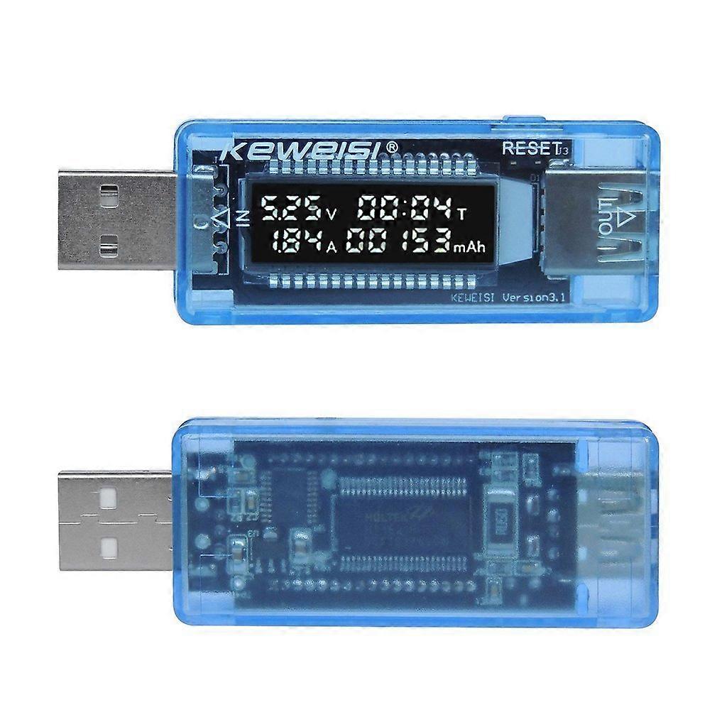 Drop ship Current Voltage Capacity Tester USB Volt Current Voltage Doctor Charger Capacity Tester Meter Power Bank