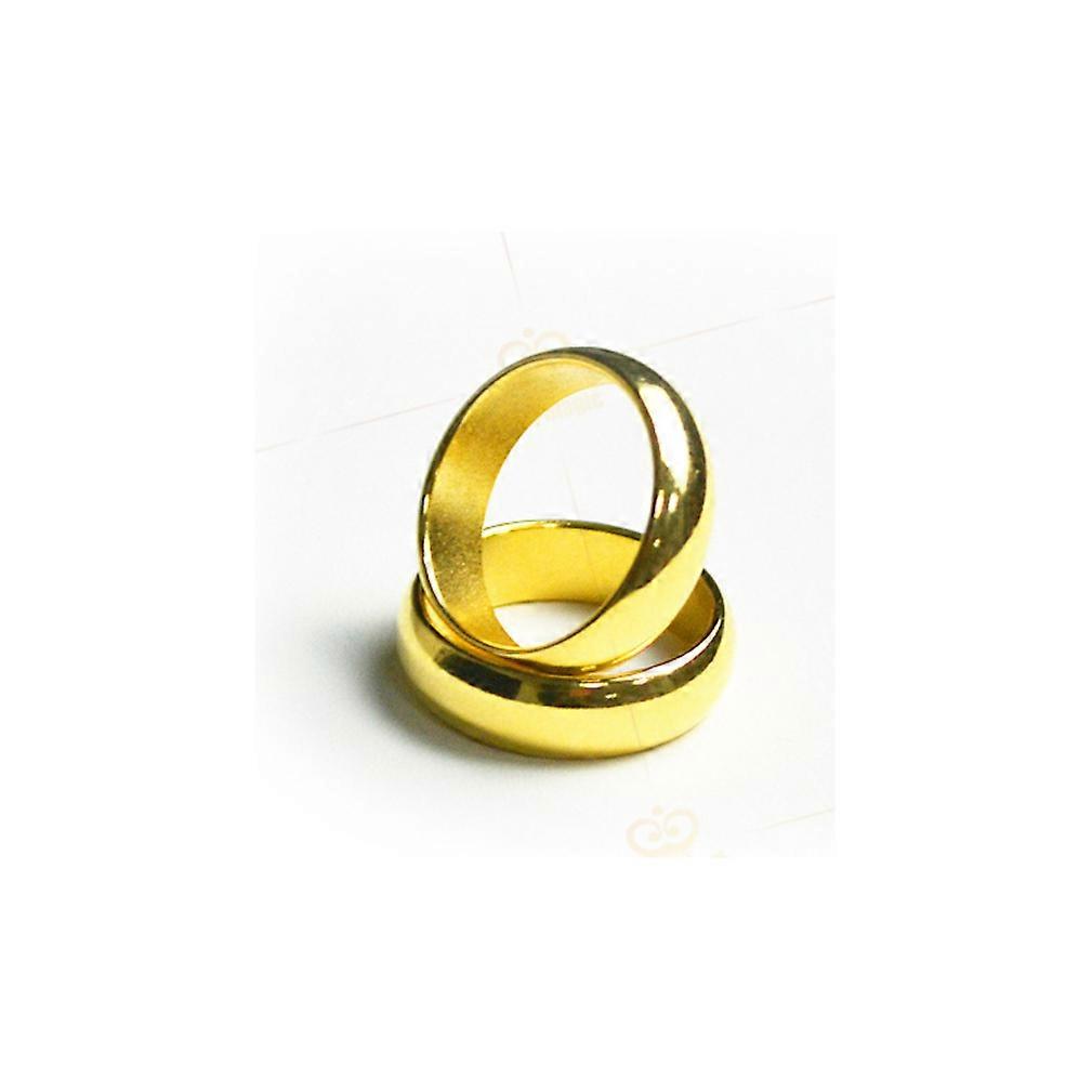 Gold Plate Ring Magic Tricks For Circular Arc Magnetic Ring Close Up Magic Props-Wizard PK Ring