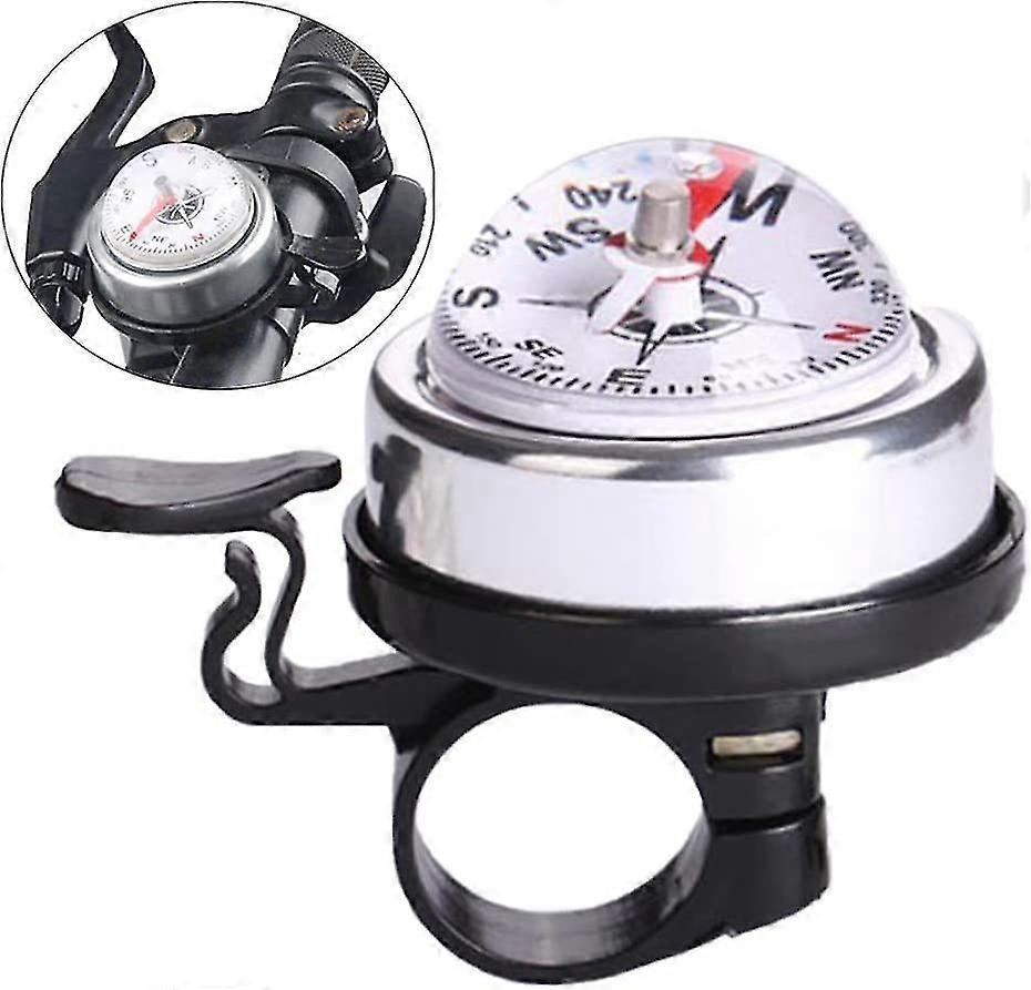 Bicycle Bell, Compass For Mountain Bike Handlebars