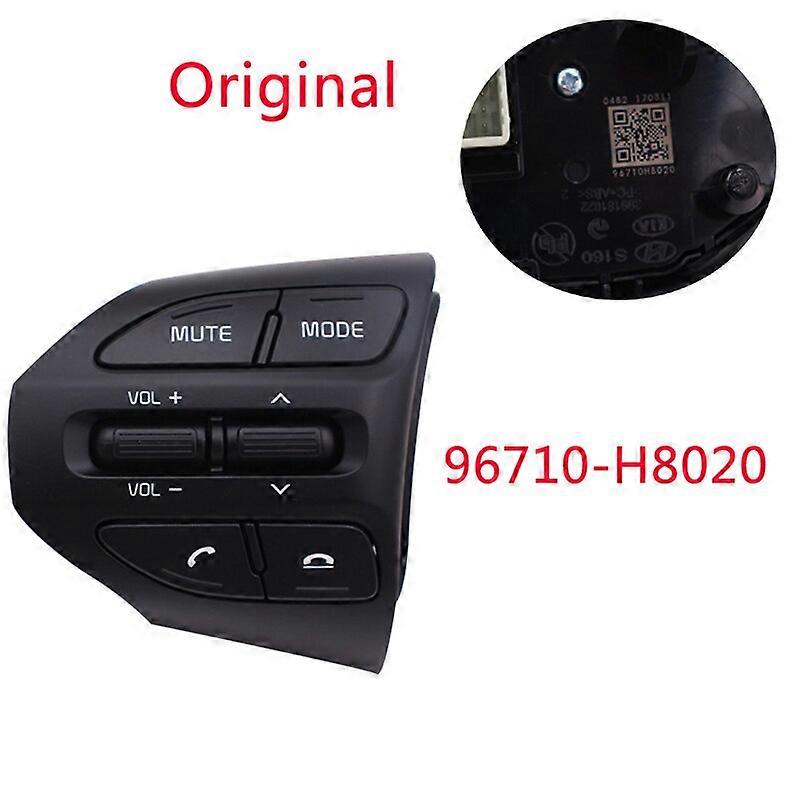 For Rio 4 X-line 2018 2019 for morning 2018 steering wheel switch button left multimedia volume adjustment switch Bluetooth phon Vehicle Steering Whee