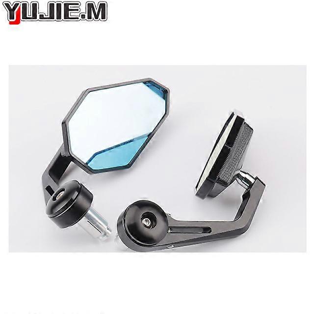 unbrand Rétroviseur de moto guidon guidon embouts rétroviseurs latéraux pour YAMAHA R6 R1 MT 09 10 T