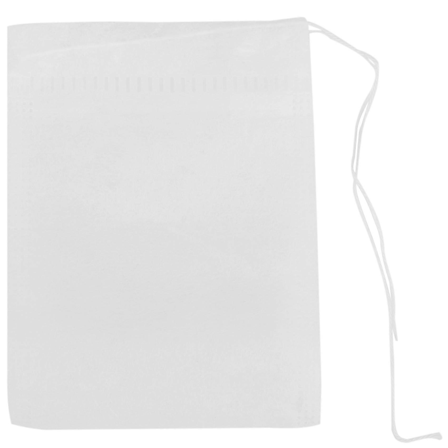 1000Pcs/Lot New Biodegraded Tea Bag Filters Ultrasonic Corn Fiber Cords Tea Bags Coffee Filter 6X8C