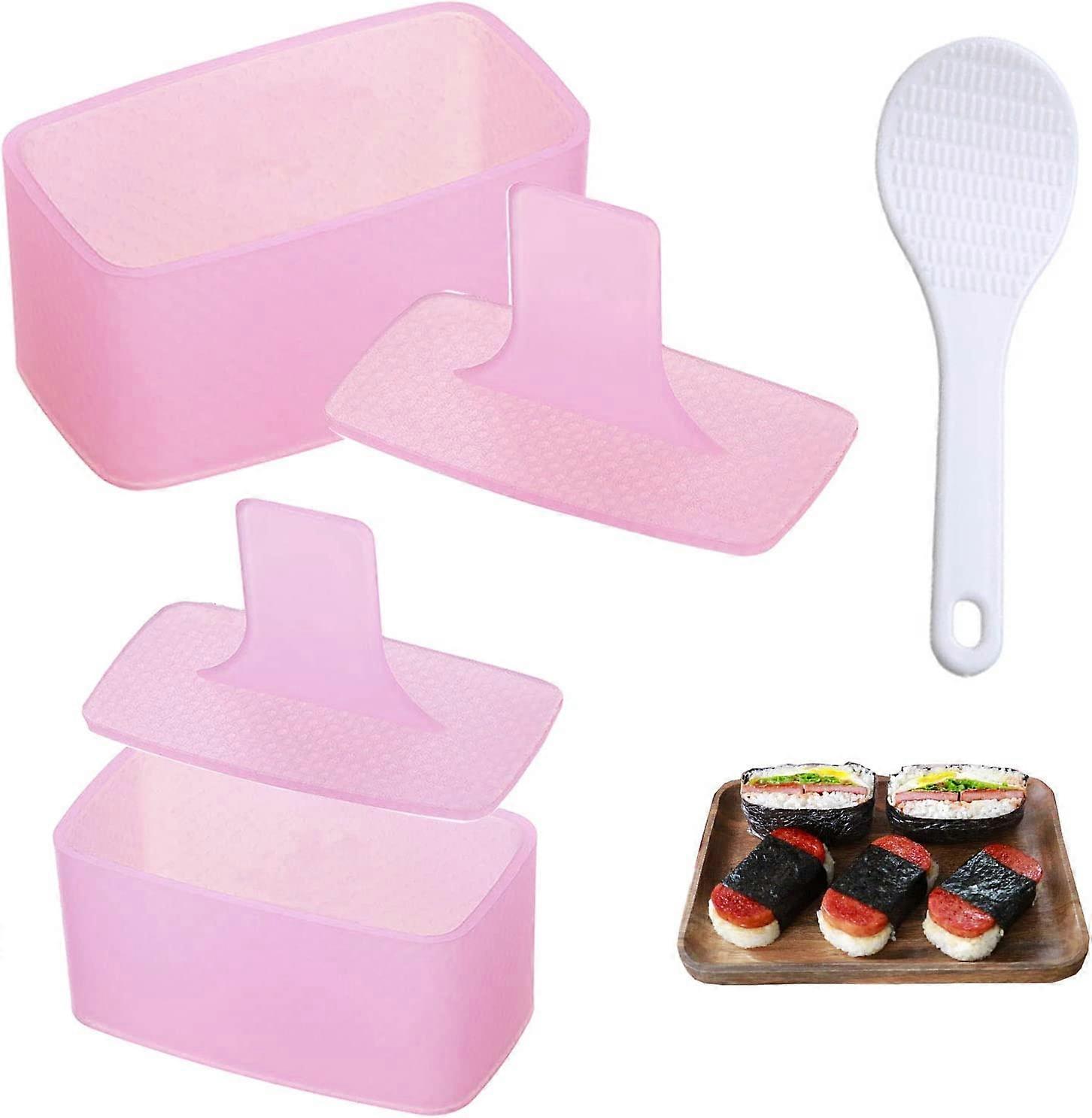 Sushi Maker Press, 2 Pack Rice Ball Mold Rectangle Thousand Layer Sushi Maker Mold