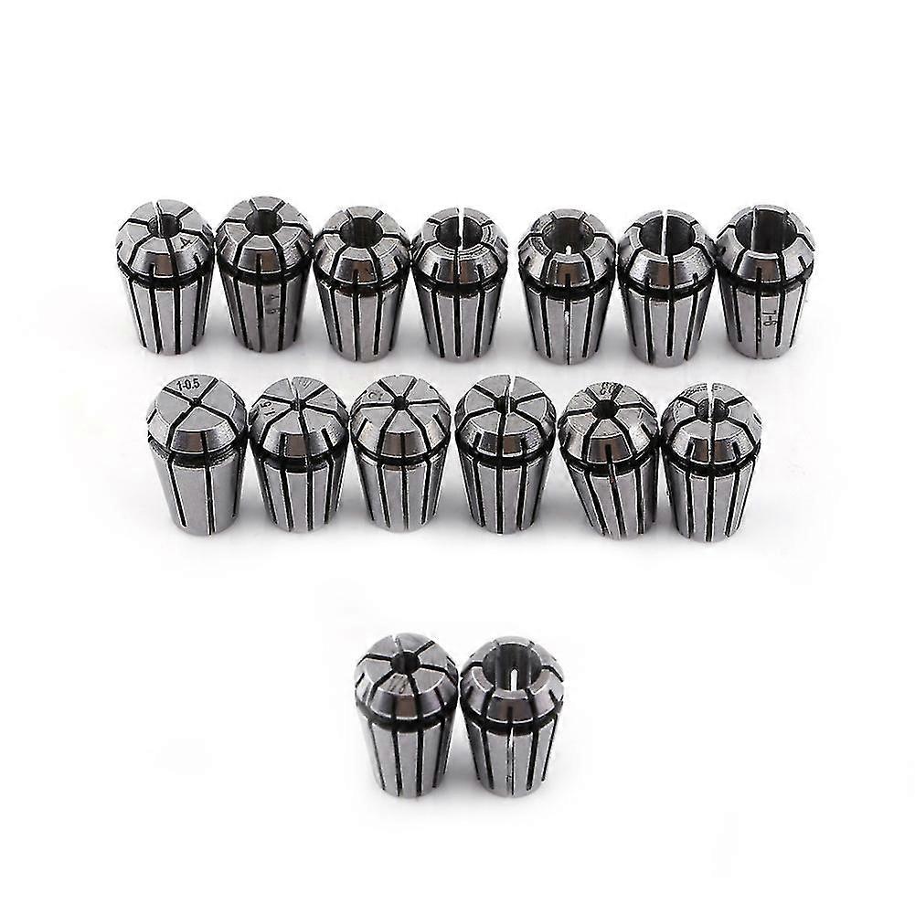 15pcs Collet Collet Set Collet Fixture Set