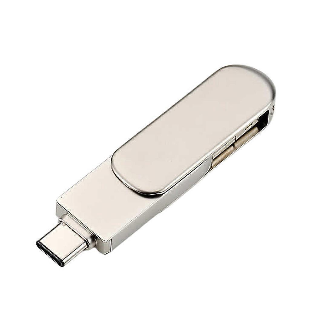 3 in 1 USB Flash Drive Mini U Disk 32/64/128Gb Portable PenDrive Memory Stick