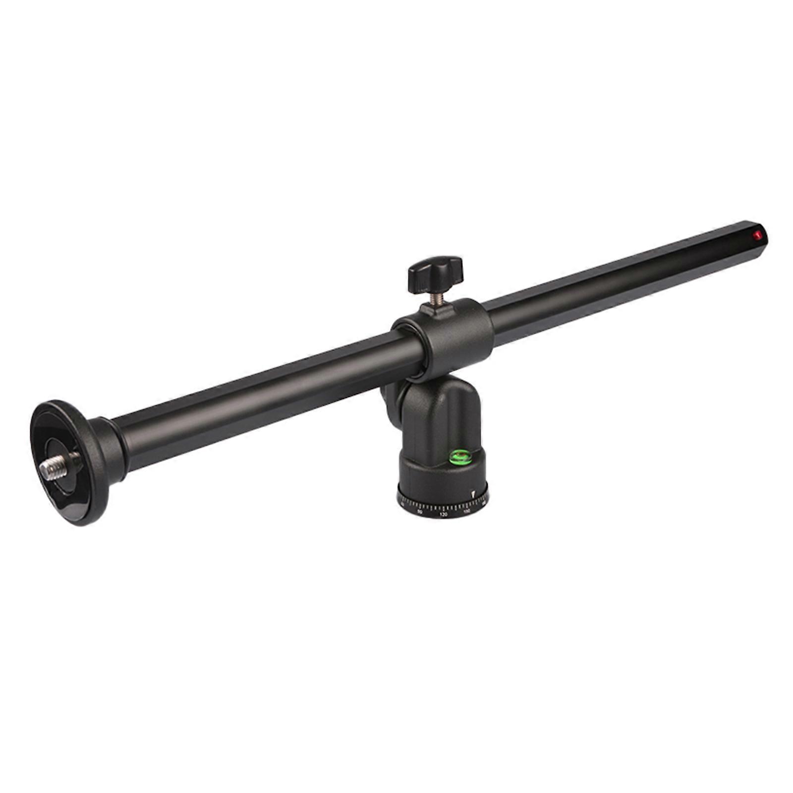 360 Degree Rotatable Multi-Angle Aluminum Alloy Camera Tripod Center Column Extension Boom Arm with Locking System