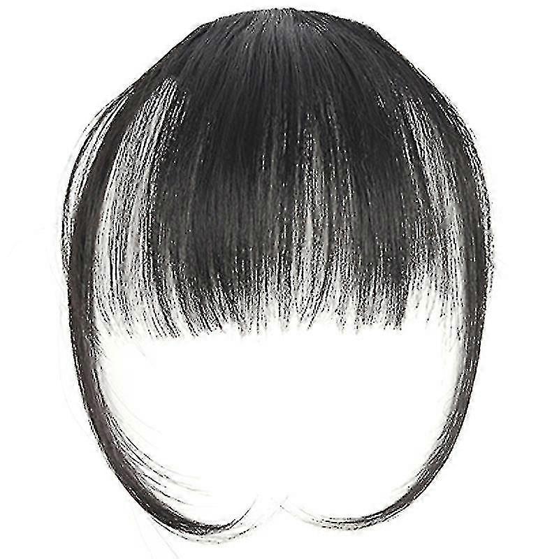Thin Air Fringe Bangs Hair Clip On In Front Postpiece Fausses Extensions De Cheveux-MXBC