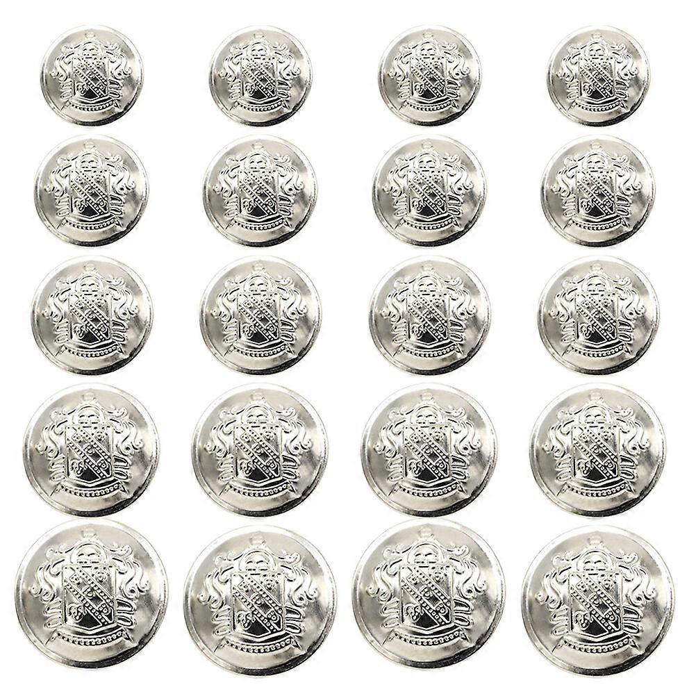 50Pcs DIY varrógombok Vintage sárgaréz gombok Ruházati csere gombok