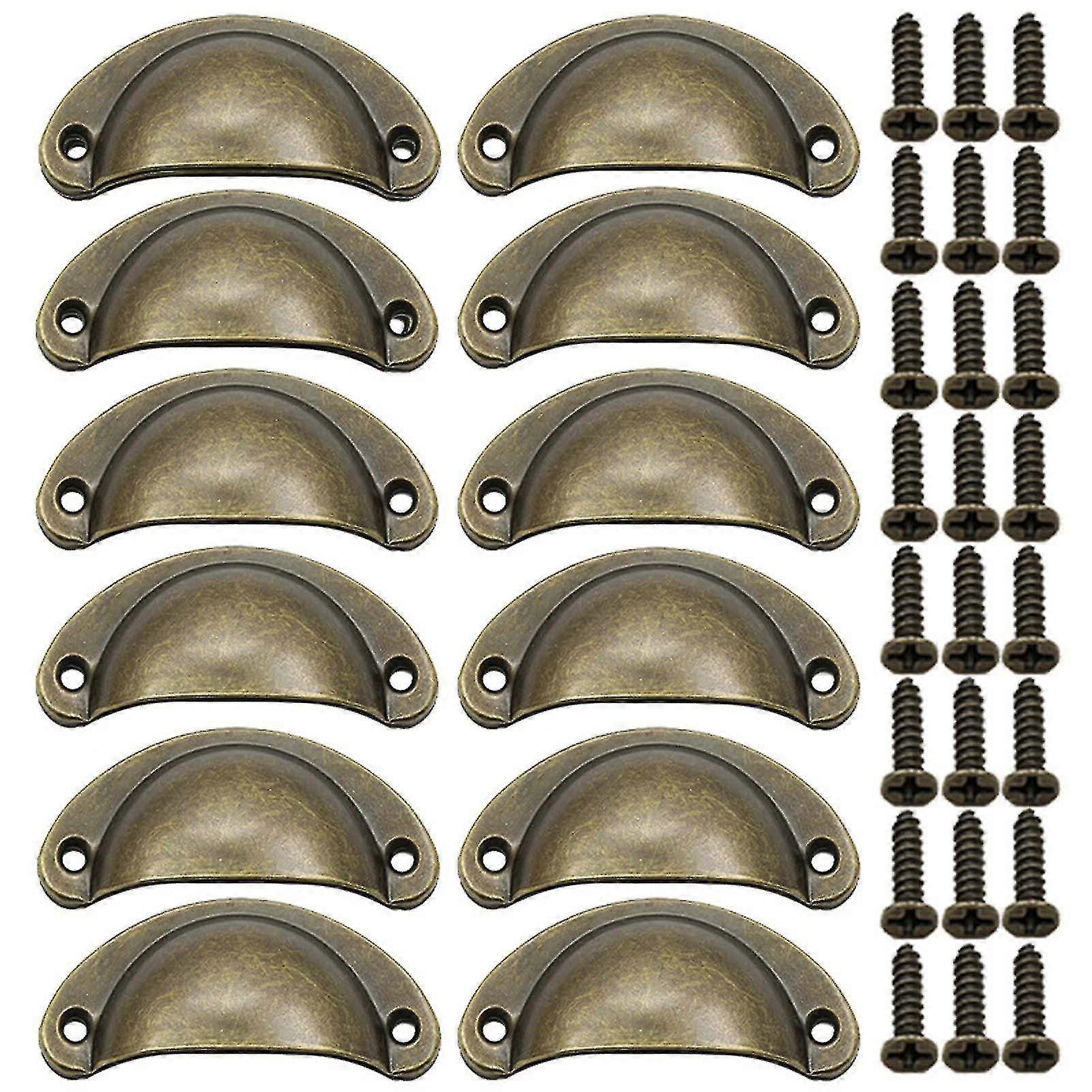 Classical Cup Handle Shell Pull Kitchen Cupboard Cabinet Door Furniture Drawer