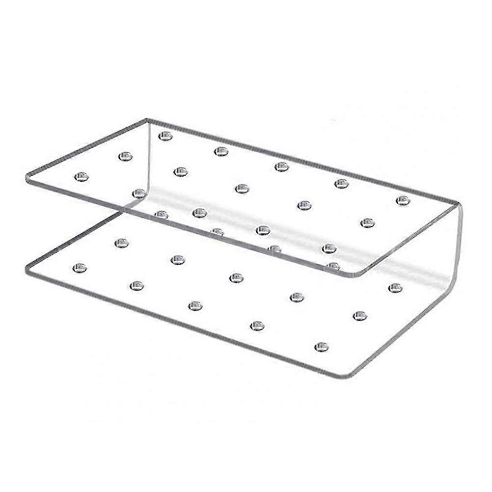 Acrylic Lollipop Displaying Stand 15-hole Storage Rack Lollipop Stand for Shop