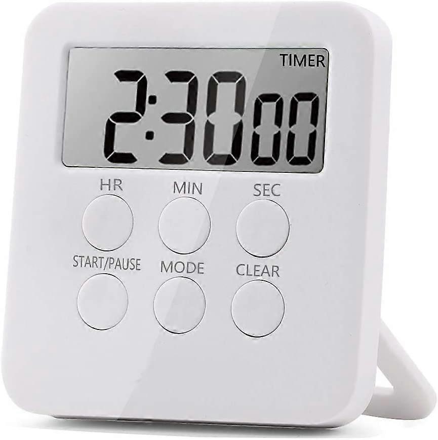 Kitchen Timer Countdown Up Digital Timer Mute/Loud Alarm Switch ON/OFF Magnetic Stand Wall Hang Time