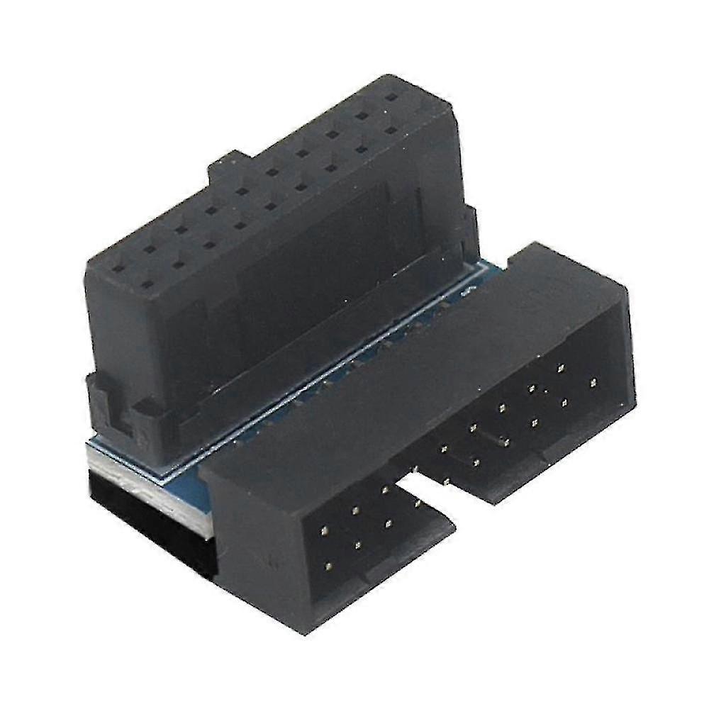 Desktop Computer Motherboard Usb3.0 19/20pin Adapter Upright Plug-in Needle For