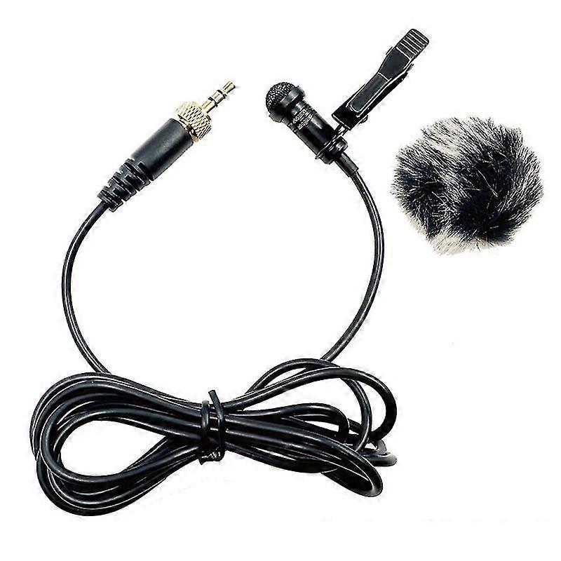 3.5mm Internal Thread Plug Lavalier Microphone 2m