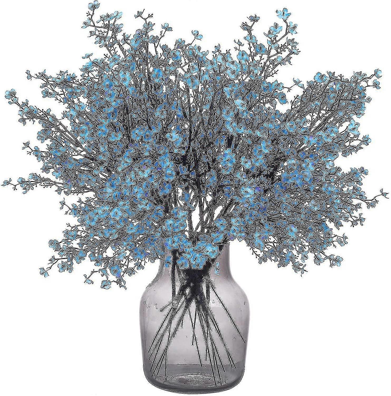 Gypsoa Artificial Blooms Bush Artificial Silk Silica