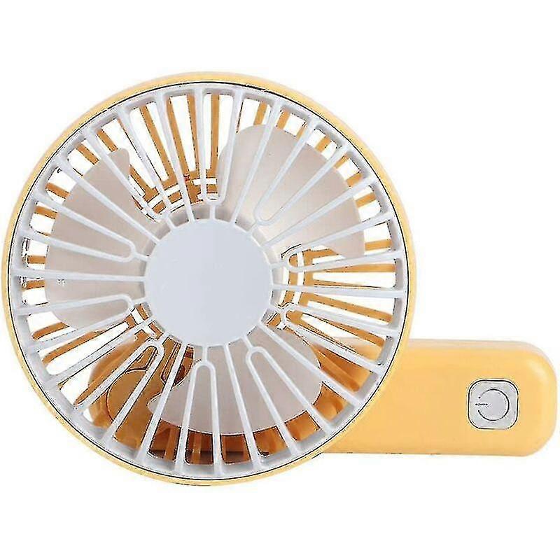 Mini Portable Charging Portable Usb Fan(yellow)
