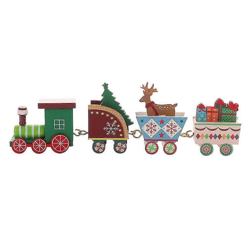 Christmas Train Table Decoration - Colorful, Safe, Odorless and Smooth