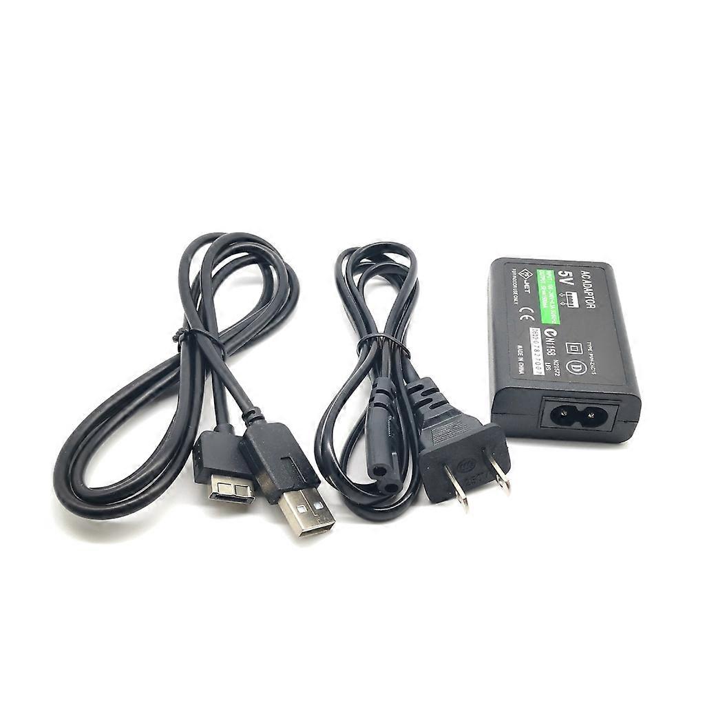 Voor PSVita1000 Game Console Voeding Oplader Adapter met USB-oplaadkabel