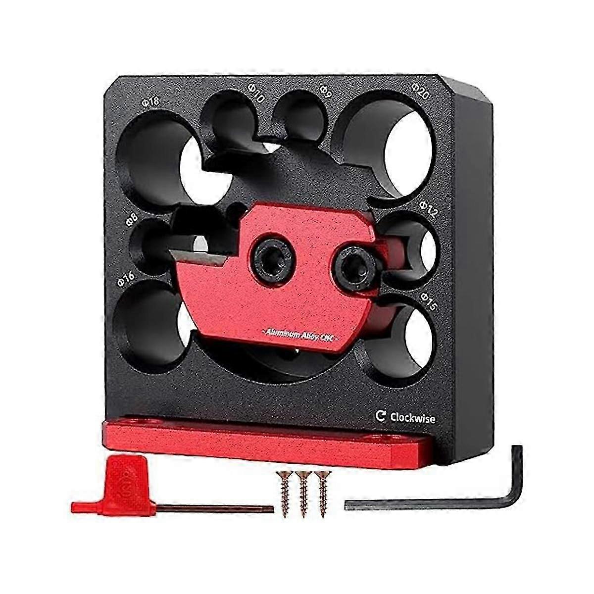 6PCS Dowel Maker Jig Kit,Metric 8mm to 20mm Adjustable Dowel Maker,with Carbide Blade,compatible with Wooden Ro